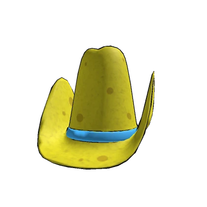 Sponge Cowboy Hat