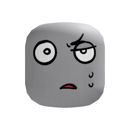 Concerned Annoyed Doodle Face (Recolorable)