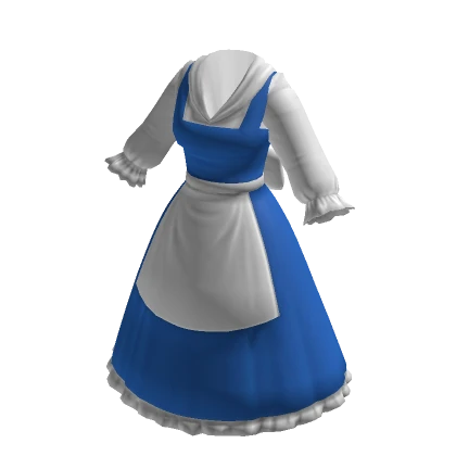 ✨Cinderella princess doll maid dress costume blue