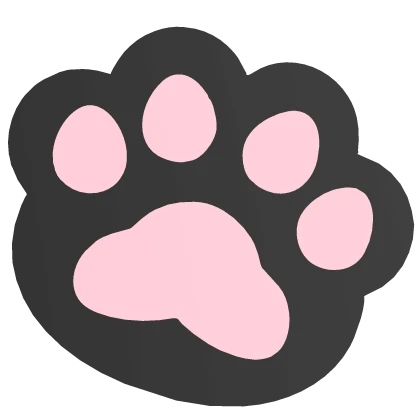 Kitty Paw Face Sticker