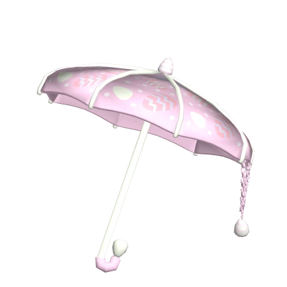 Pink Easter Parasol Umbrella