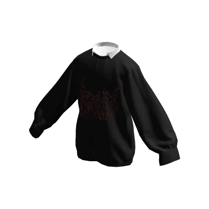 Oversized Y2K Eternos Sweater