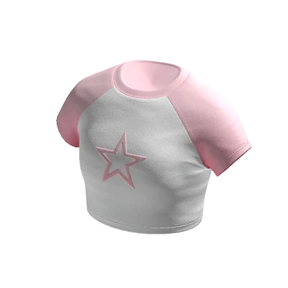 Y2K Star Crop Top