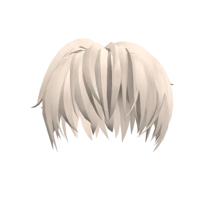 Blonde Messy Short Hair