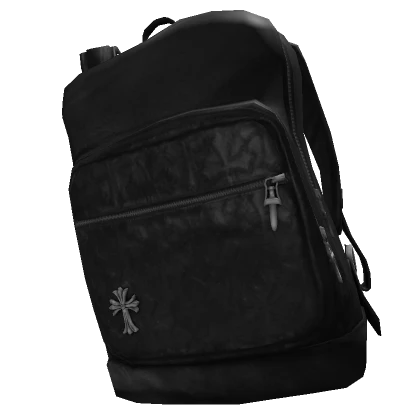 Leather Chrome Off-Shoulder Backpack [1.0]