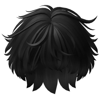 Messy Anime Black Hair