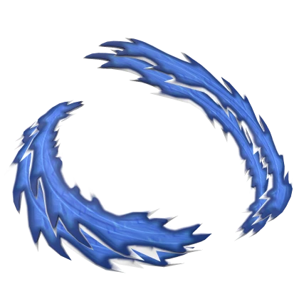 Tanjiro's Aura of Power (Dark blue)