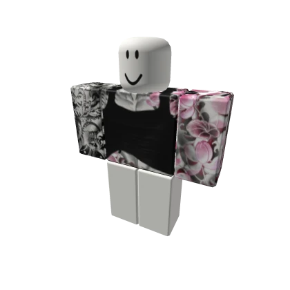 {Distasteful} 4Exar / Black Tank w/ Pink Tats