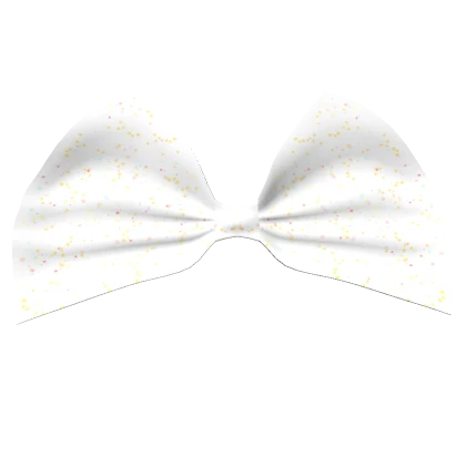 Cute Kittycorn Bow (White)