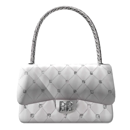 White Luxury 2000s Y2K Bag