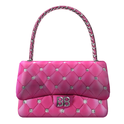 Pink Luxury 2000s Y2K Bag