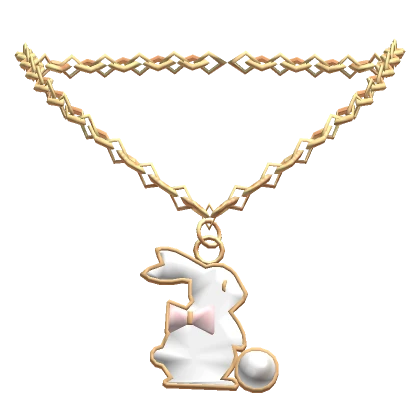 Kawaii Easter Bunny Necklace (3.0)