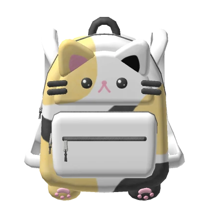 🍀Kawaii Calico Kitty Mini Backpack