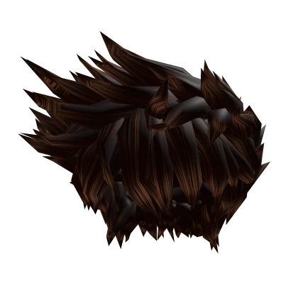 Brown and Black Seiya Anime Hair