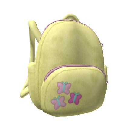 Yellow Shy Pony Backpack