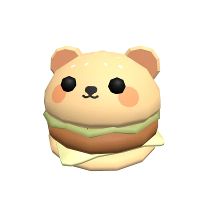 Cute Bear Hamburger