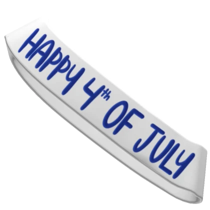 July 4th Sash