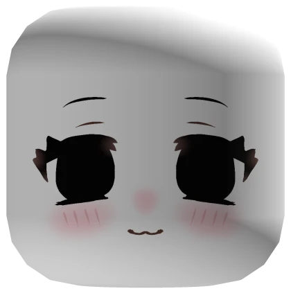 :3 cute chibi face mask 1/4