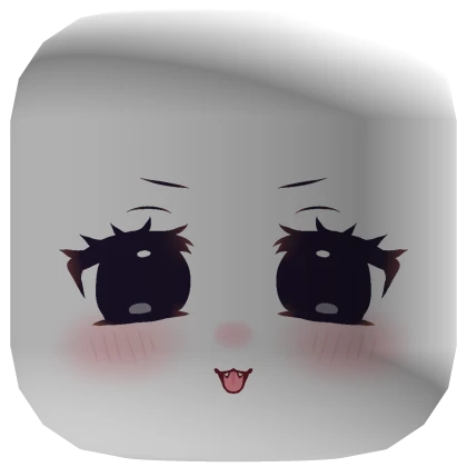 silly cute chibi face mask 2/4