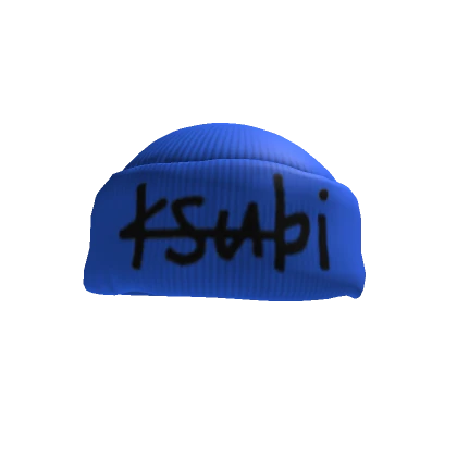 Blue Ksubi Designer Beanie