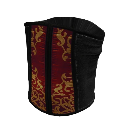 Red Vampire Goth Corset