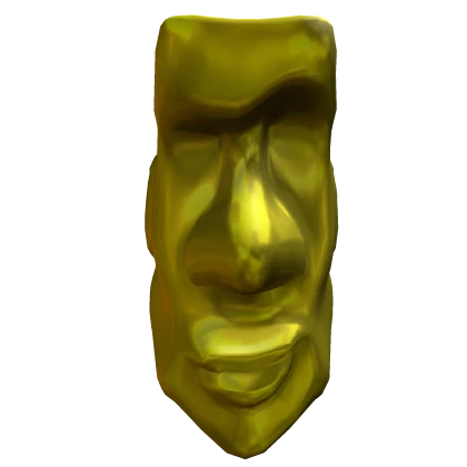 Golden Sigma Smirk Moai