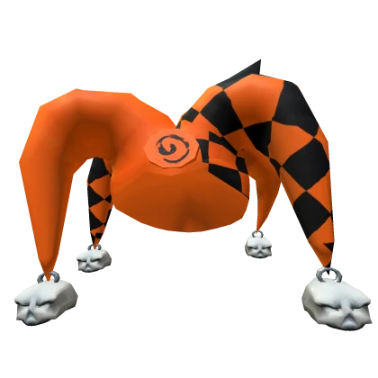 Death Clown Hammer Orange  Hat