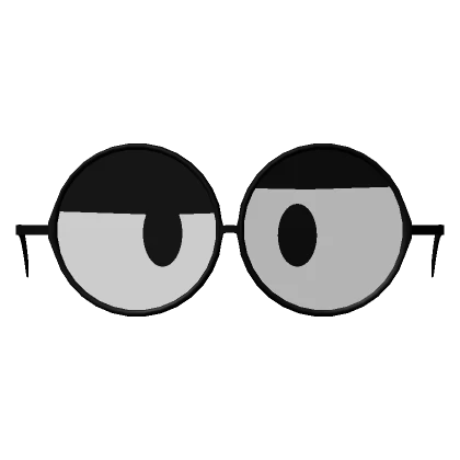 Round Cartoony Glasses (Confused)