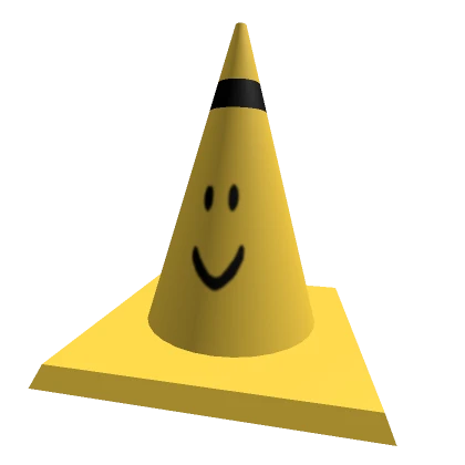 Retro Noob Traffic Cone!