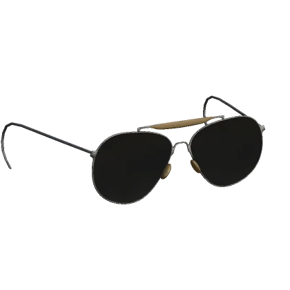 Antique Black Aviators