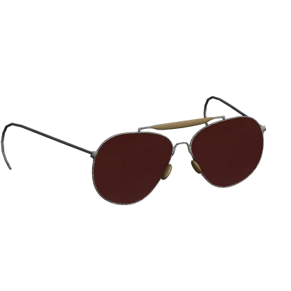 Antique Red Aviators