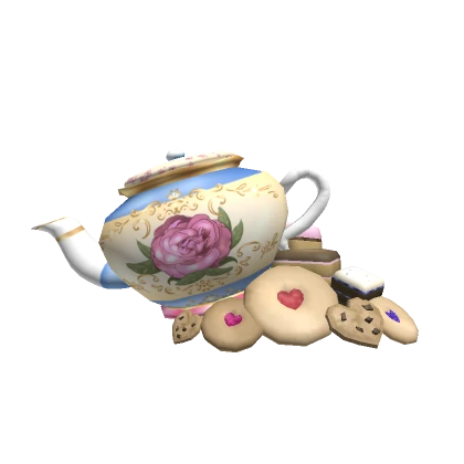 Tea Party Hat - Pink Rose