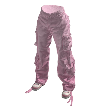 Pink Urban Baggy Cargos