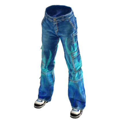 Blue Flame baggy low Jeans