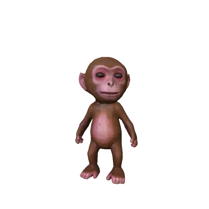 Cute Baby Monkey 🤎 Funny Troll Meme Costume