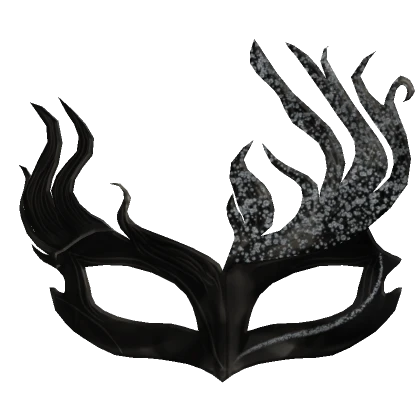 [💎] The Divine Masquerade - Mask in Black Jade