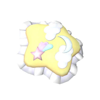 Kawaii Star Pillow Ruffles Beret