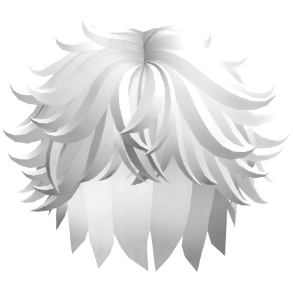 Fluffy White Hair