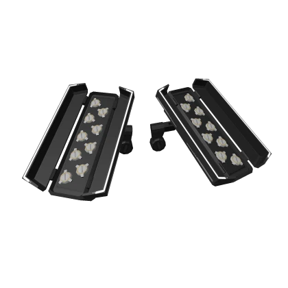 Black Battle Mecha Back Rockets