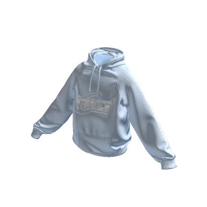 Blue Retro Eternos Clothing Hoodie