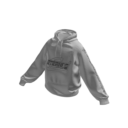 Light Grey Retro Eternos Clothing Hoodie