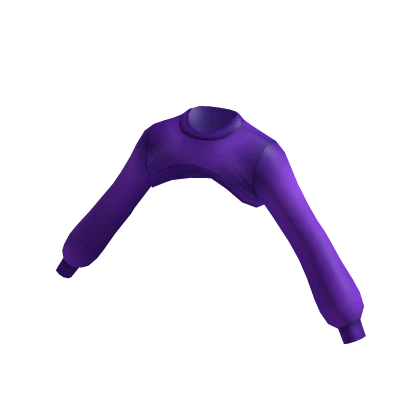 Shrug Sweatshirt - Purple