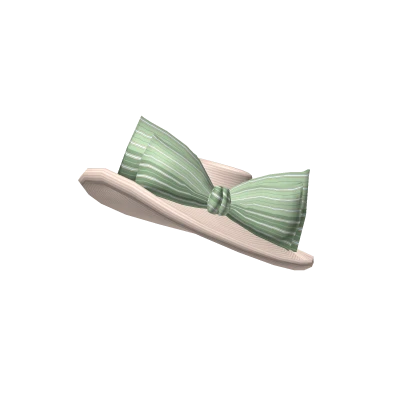 Rose's Wide Brim Hat in Green