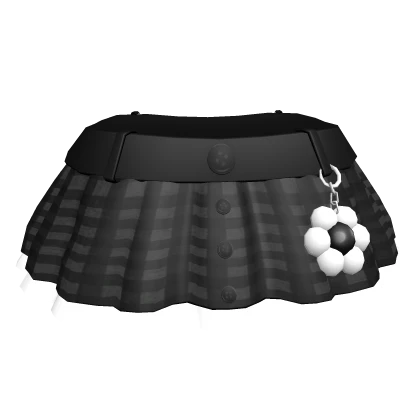 Black Picnic Plaid Pleated Skirt 3.0