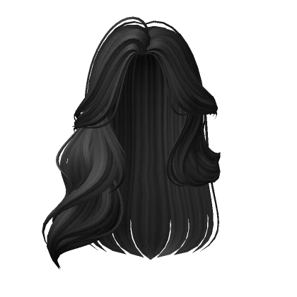 Soft Lush Wavy Hair (Black)