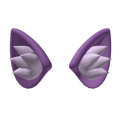 Purple Cat Ears