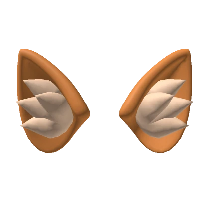 Orange Cat Ears