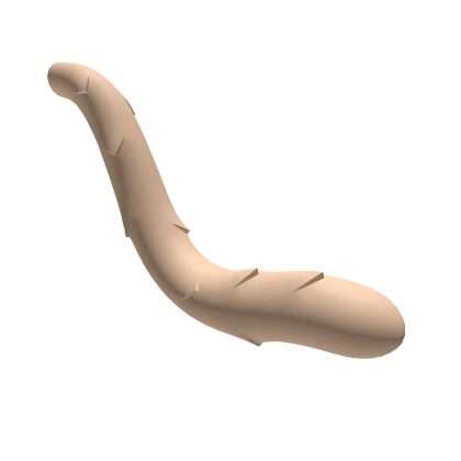 Cream Blonde Tan Cat Tail