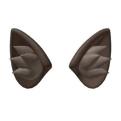 Dark Brown Cat Ears