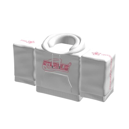 White/Pink Retro Eternos Clothing Hoodie 1.0
